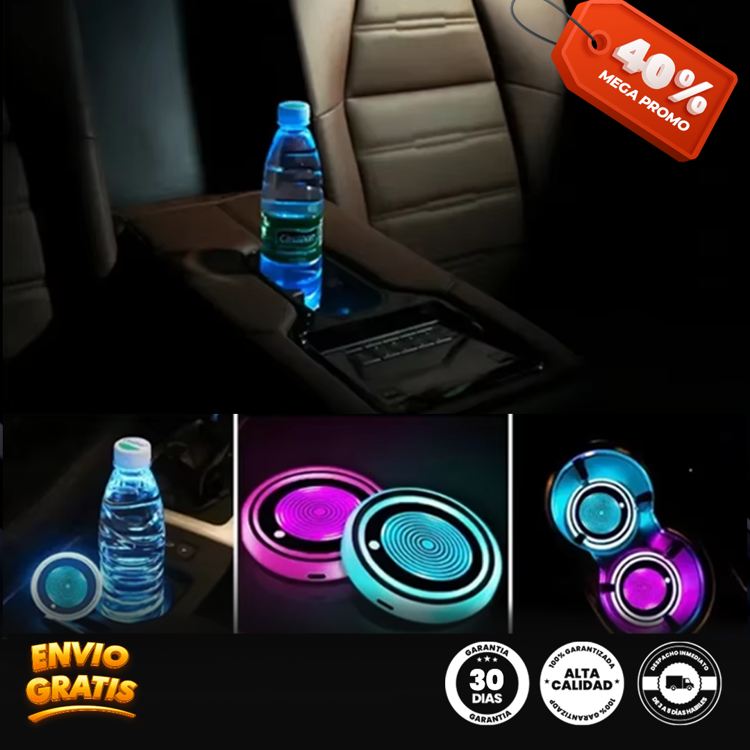 Luz portavasos para carro AutoShine®
