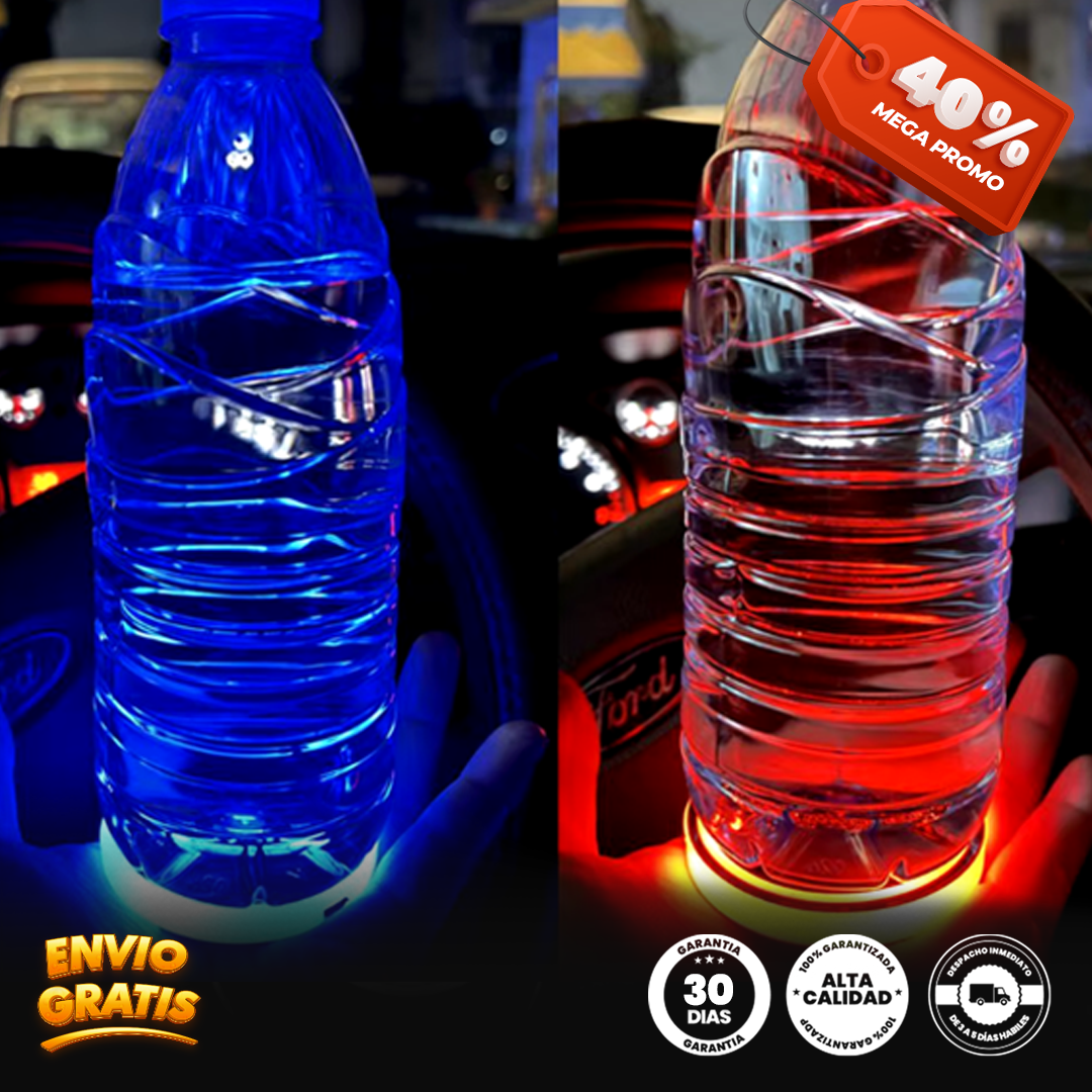 Luz portavasos para carro AutoShine®