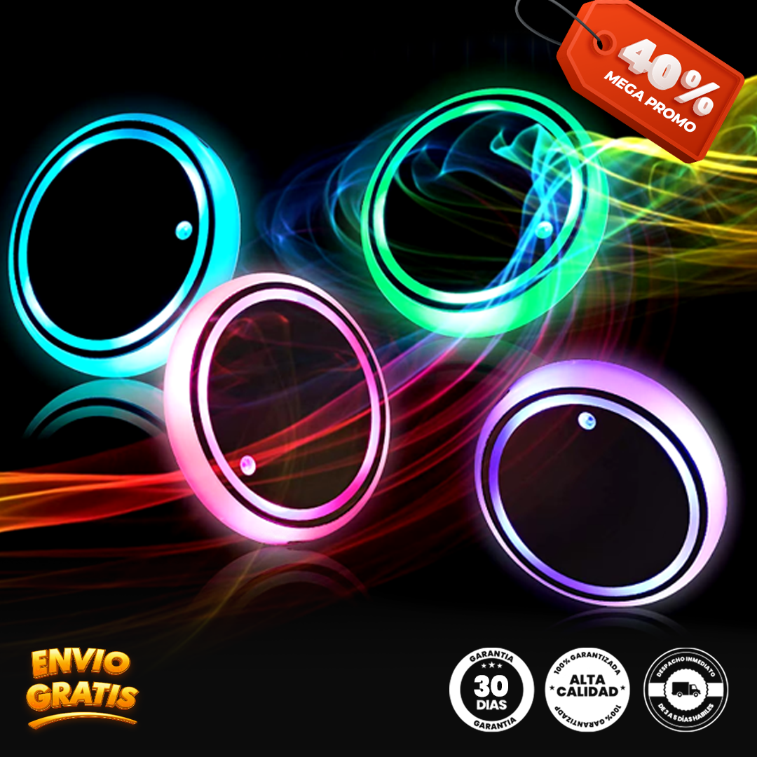 Luz portavasos para carro AutoShine®