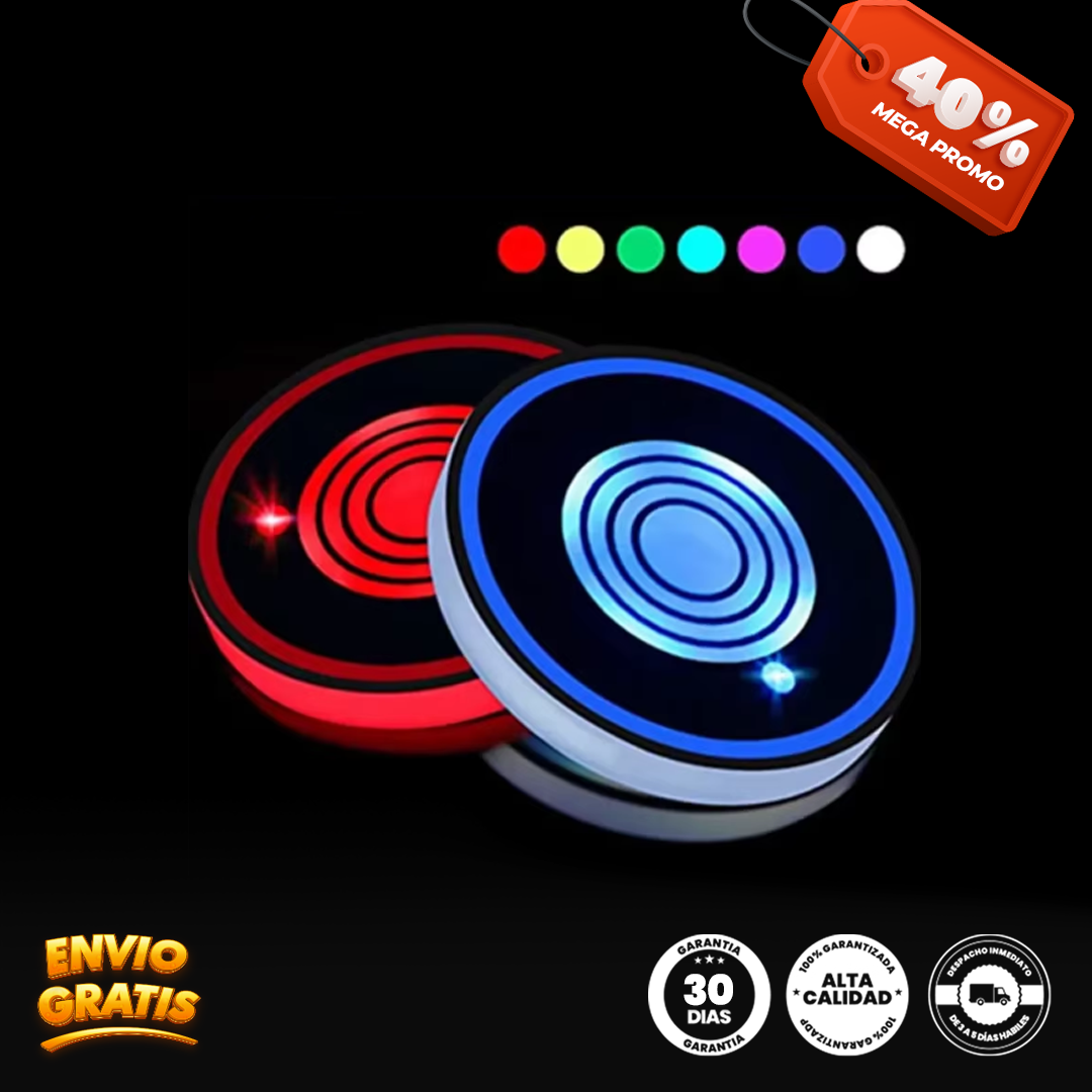 Luz portavasos para carro AutoShine®