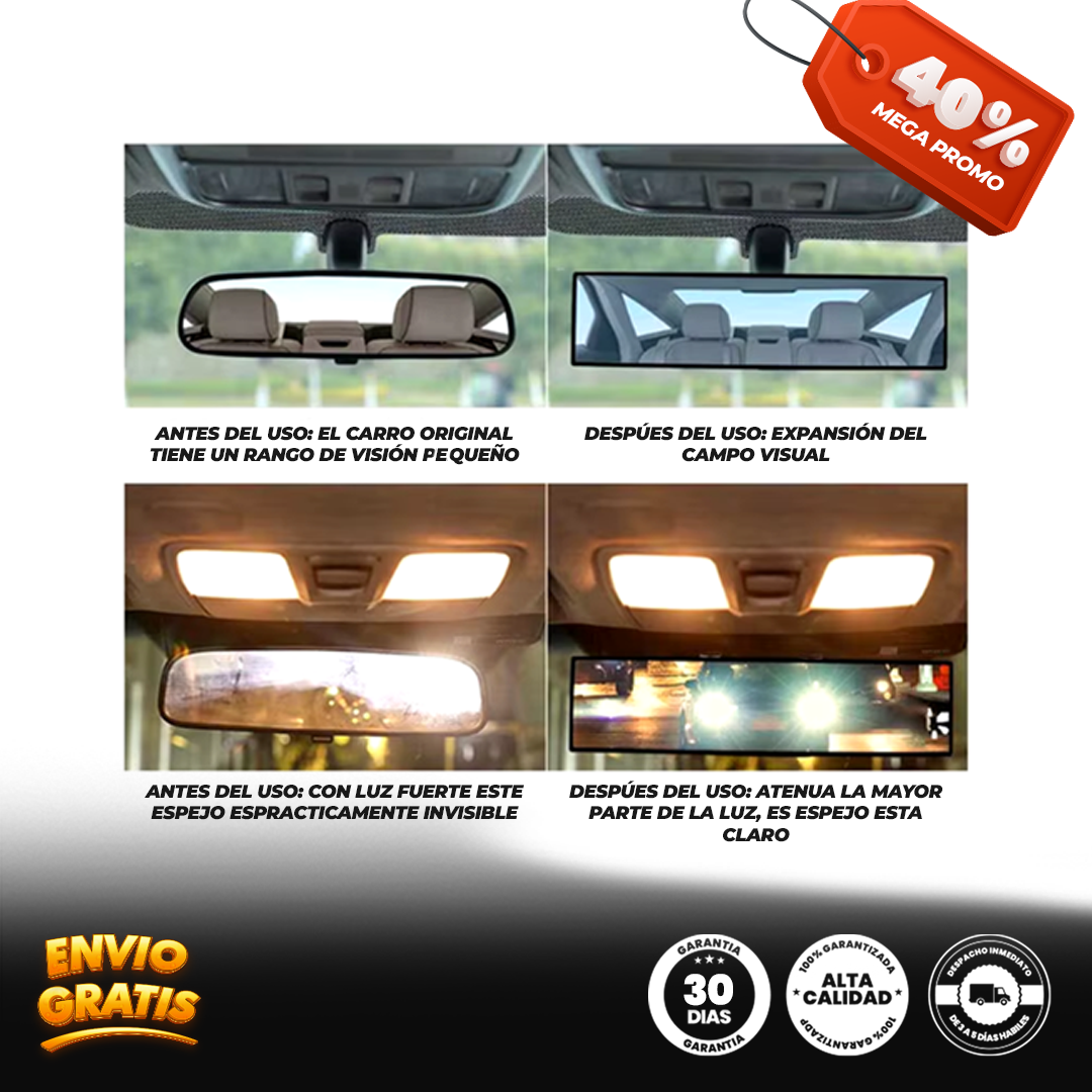 ClarityMax Pro® Espejo retrovisor panorámico
