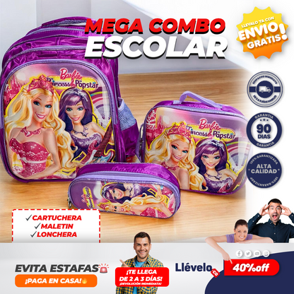 LumiKit® Super Kit Escolar con mochila luminosa