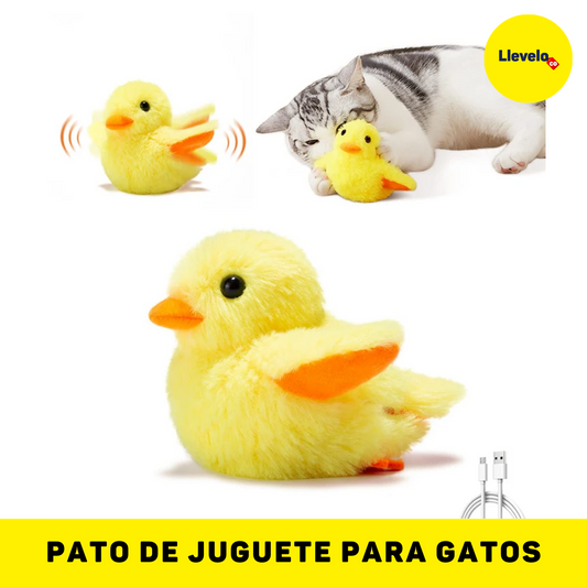 PATO DE JUGUETE PARA GATOS