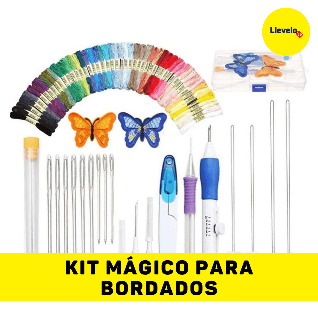 KIT MÁGICO PARA BORDADOS