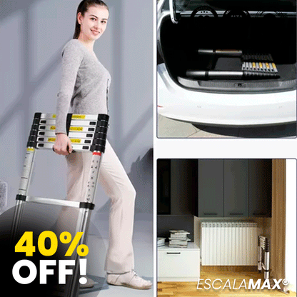 Escalera Retráctil 2Mts- EscalaMax® Original!
