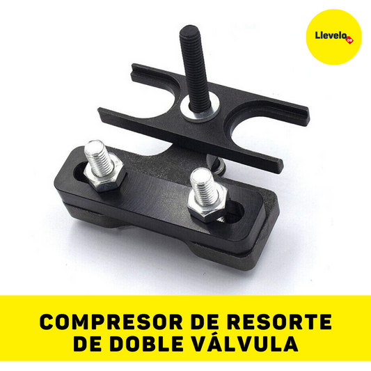 COMPRESOR DE RESORTE DE DOBLE VÁLVULA