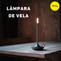 LAMPARA DE VELA