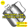 FREIDORA CON FILTRO DE ACEITE