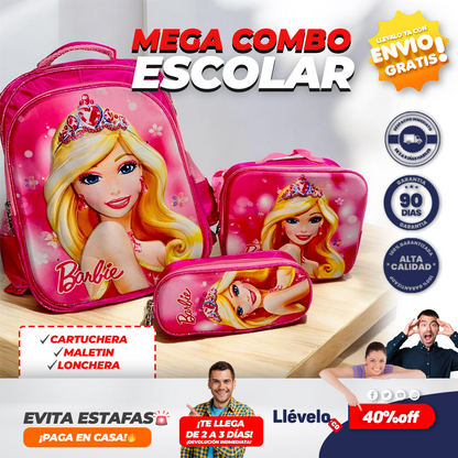 LumiKit® Super Kit Escolar con mochila luminosa