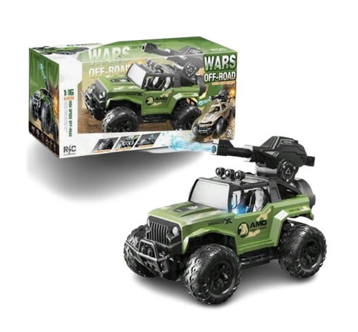 Carro Lanzador Bolas Hidrogel