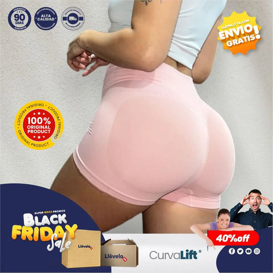¡PAGA 2, LLEVA 3! Panty Levanta Cola y Control de Abdomen - CurvaLift® Original