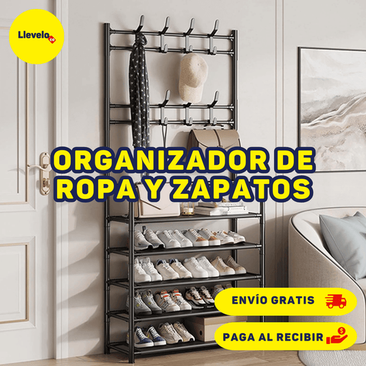 ORGANIZADOR DE ROPA Y ZAPATOS