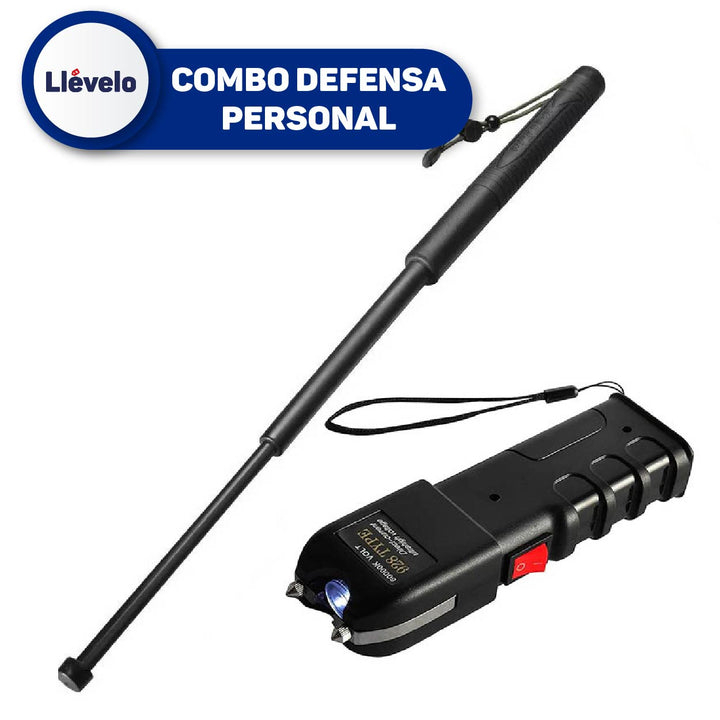 COMBO DEFENSA PERSONAL (Tambo + Gratis Taser)