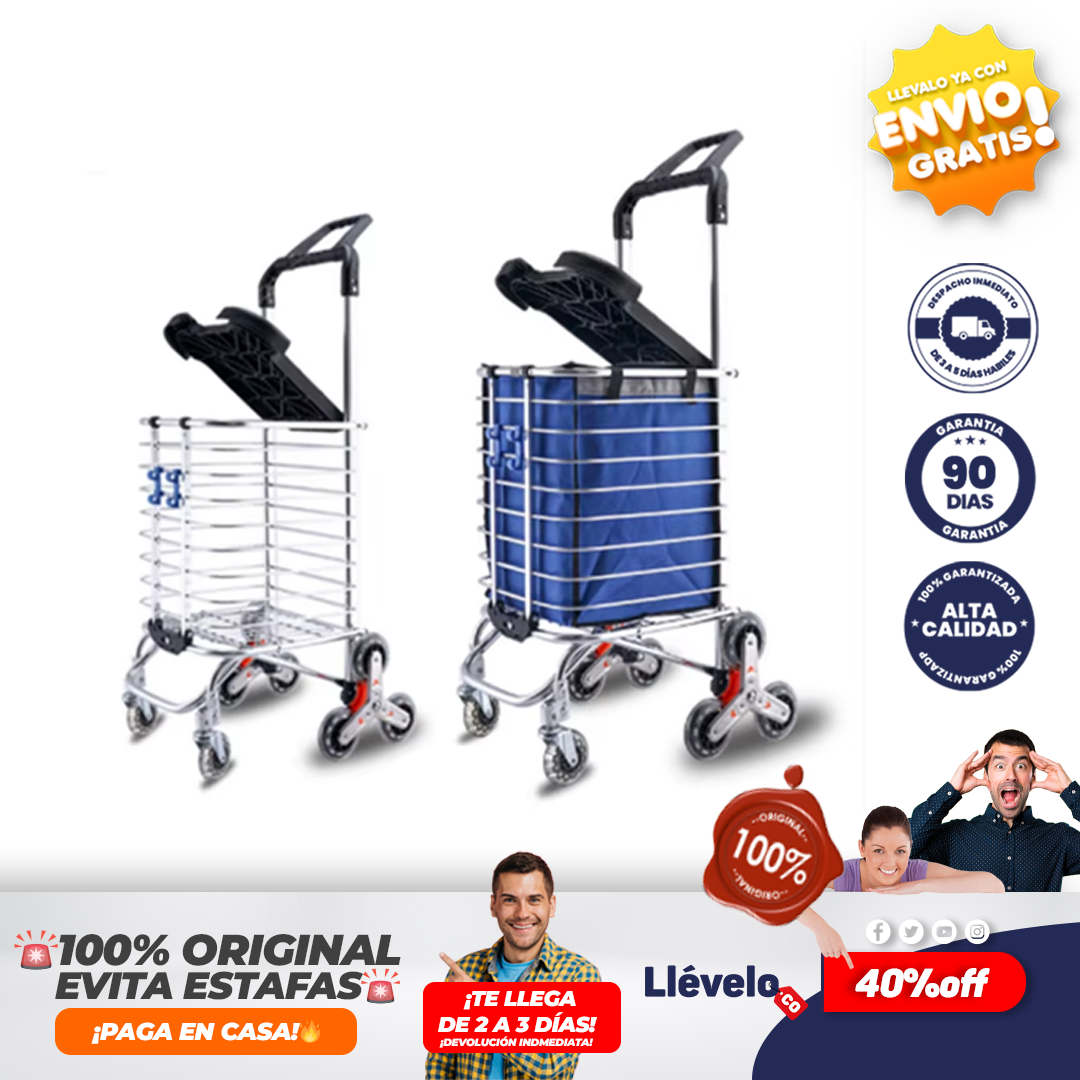 CityRoller®  Carro portátil para subir escaleras