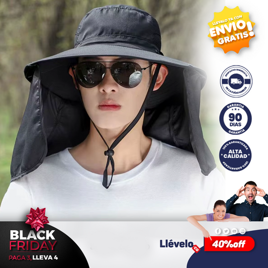 Solar Cap®  sombrero de cubo impermeable