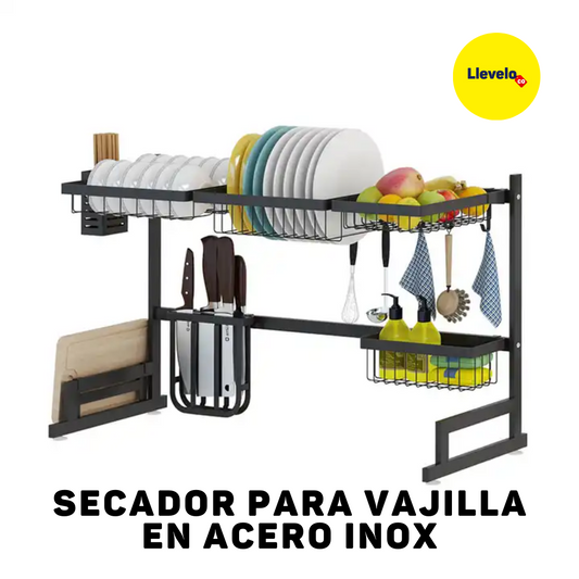 SECADOR PARA VAJILLA EN ACERO INOX