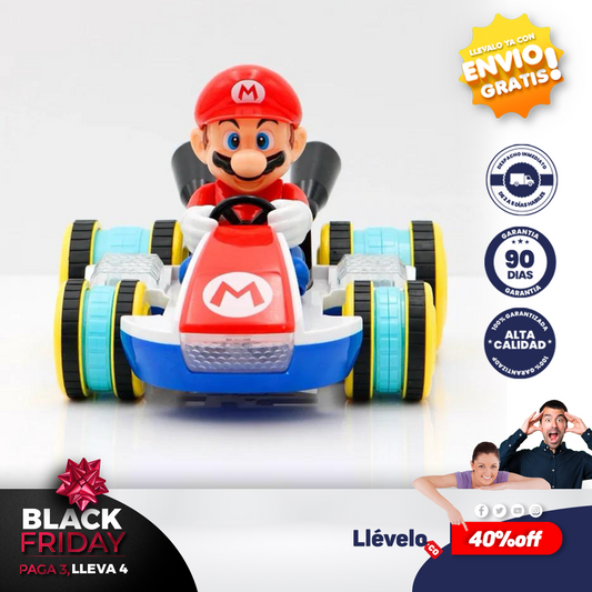 Mario kart®  Super Mario Bros juguetes coche remoto