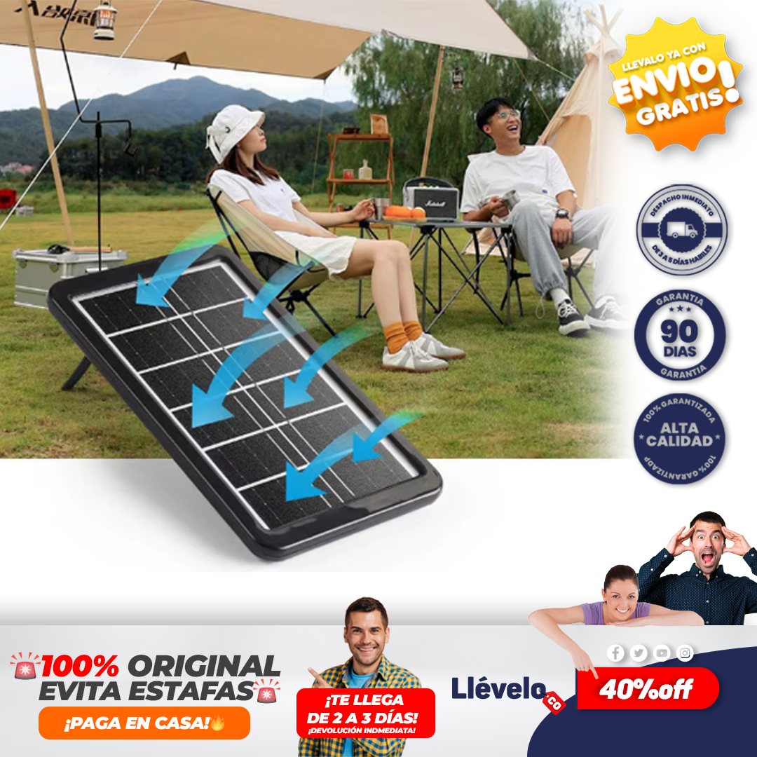 PowerRay® CARGADOR DE PANEL SOLAR