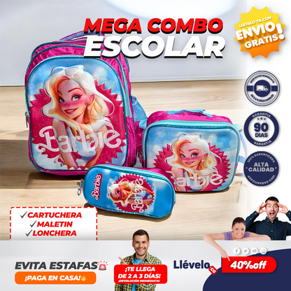 LumiKit® Super Kit Escolar con mochila luminosa