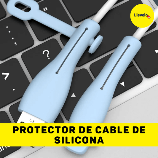 PROTECTOR DE CABLE DE SILICONA ¡no mas cables rotos!