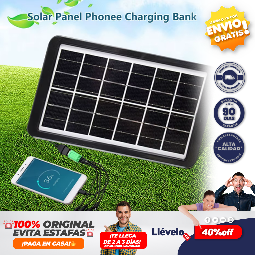 PowerRay® CARGADOR DE PANEL SOLAR