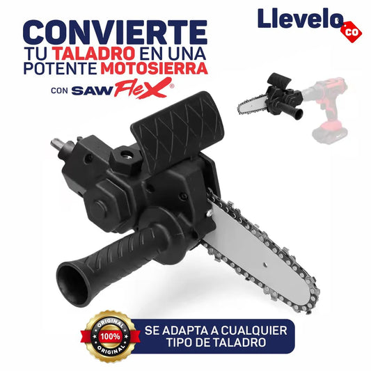 SawFlex® - Adaptador de Motosierra para Taladro