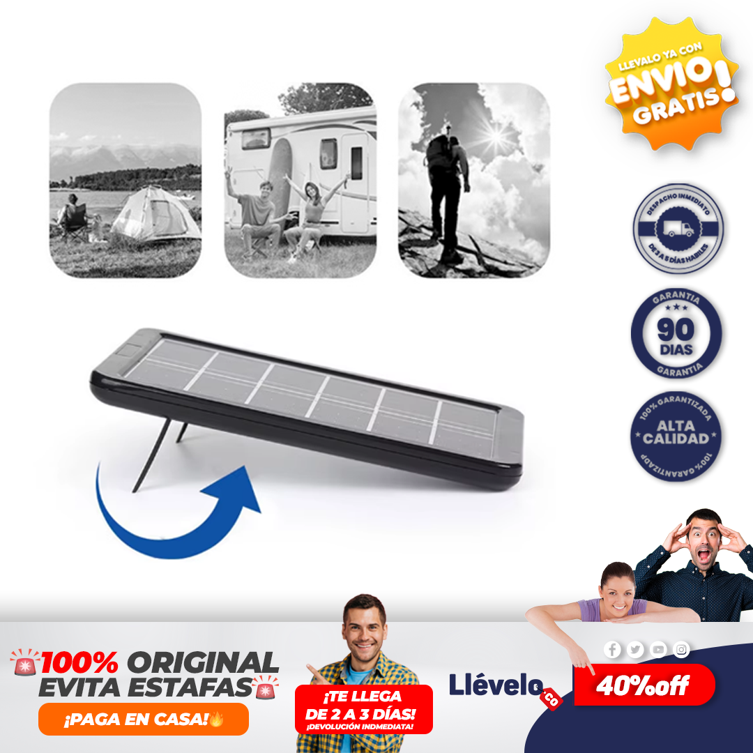 PowerRay® CARGADOR DE PANEL SOLAR