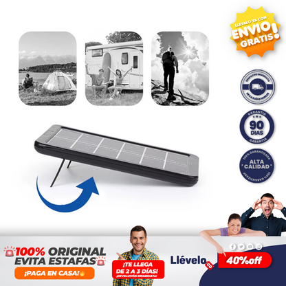 PowerRay® CARGADOR DE PANEL SOLAR