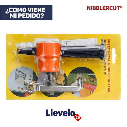 Adaptador de Corte de Metales Gruesos para Taladro - NibblerCut®