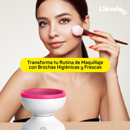 BrushCleaner® limpiadora de brochas de maquillaje