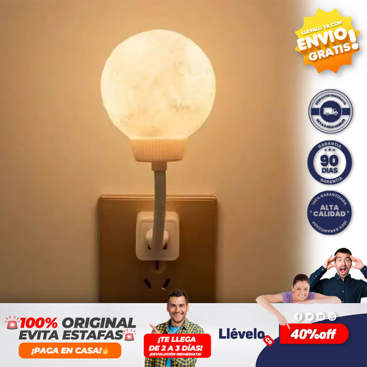 moonlamp® Luz nocturna de bola de Luna