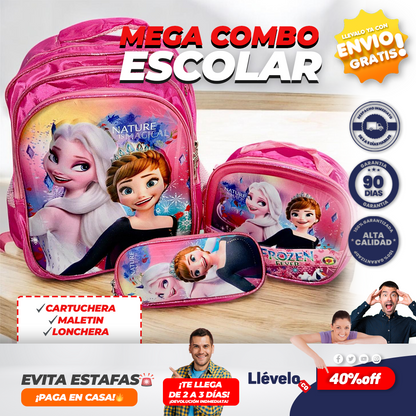 LumiKit® Super Kit Escolar con mochila luminosa