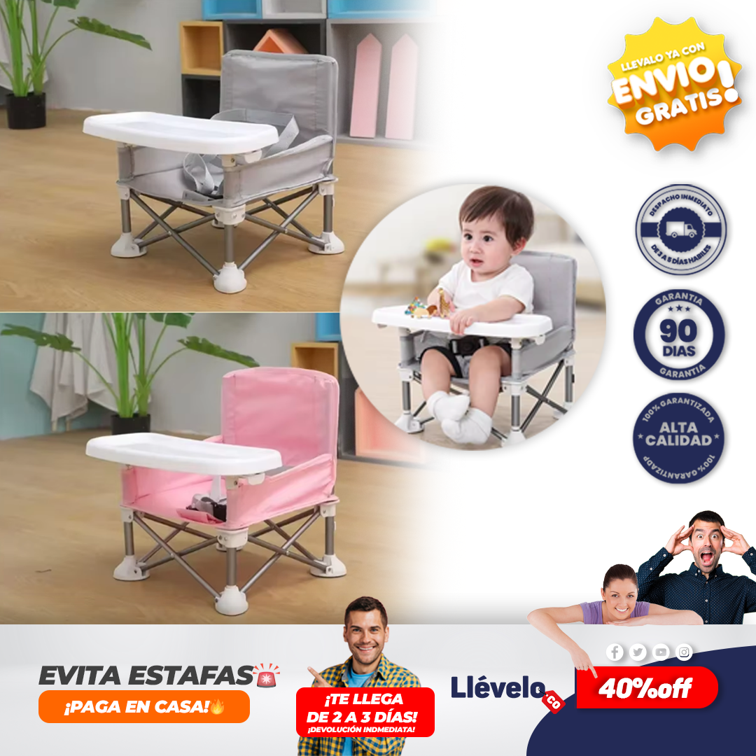 Relaxbebé silla pleable para bebe