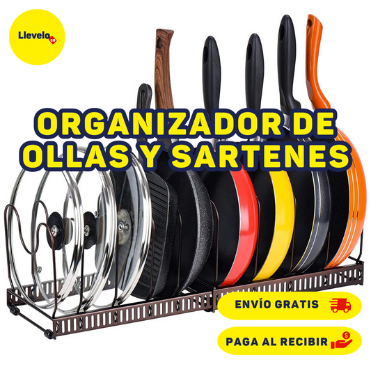 ORGANIZADOR DE OLLAS Y SARTENES