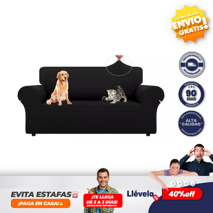 SofáGuard® Protector Forro Elastico Sofa 2 Puestos