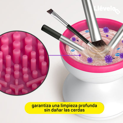 BrushCleaner® limpiadora de brochas de maquillaje