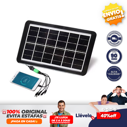 PowerRay® CARGADOR DE PANEL SOLAR