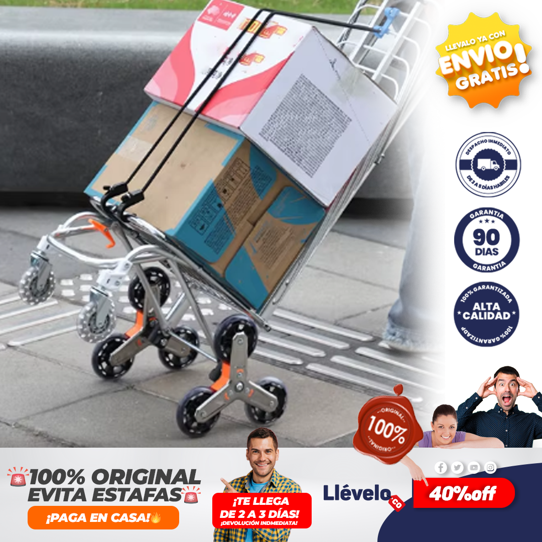 CityRoller®  Carro portátil para subir escaleras