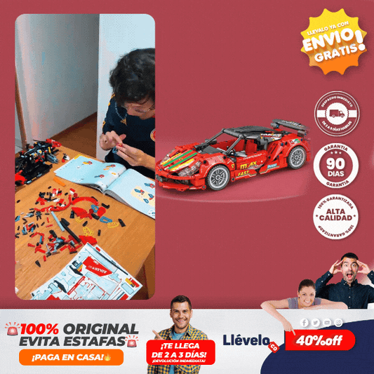 RacingPro® Lego Carro 471 Pcs  juguetes de bloques de construcción