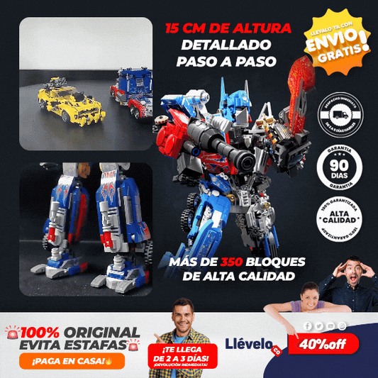 Transform® Mecha Hornet-bloques de construcción ensamblaje