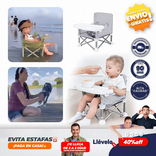 Relaxbebé silla pleable para bebe