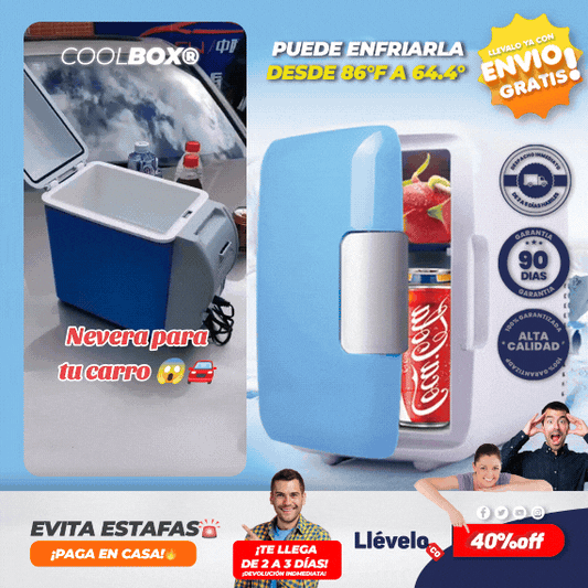 CoolBox® Mini refrigerador portátil