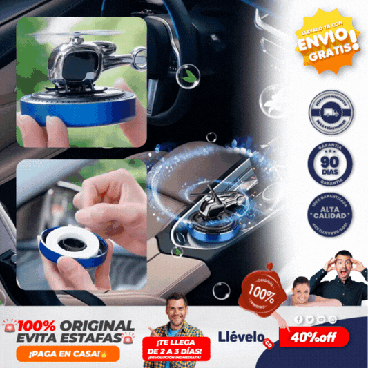 HeliFresh® Ambientadores solares para coche