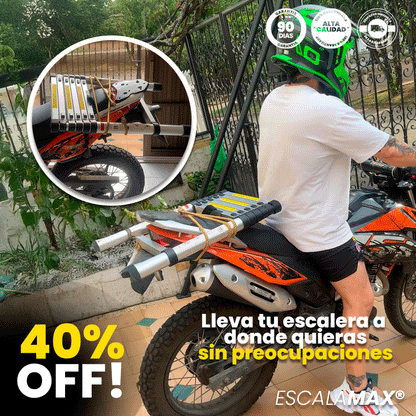 Escalera Retráctil 2Mts- EscalaMax® Original!