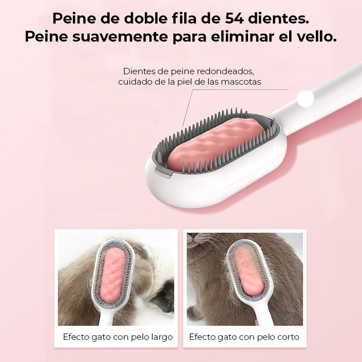 CEPILLO PARA MASCOTAS doble cara multiusos 👌🏻
