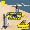 HERRAJES PARA MUEBLES X20 SETS