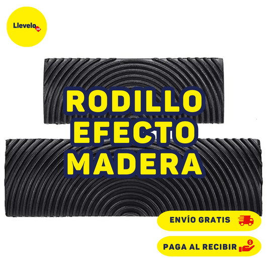 RODILLO EFECTO MADERA