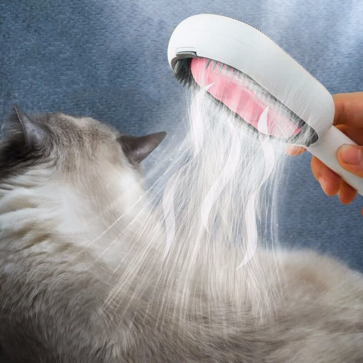 El MEJOR Cepillo de vapor para gatos: ¡Elimina el pelo en minutos! 🐾 