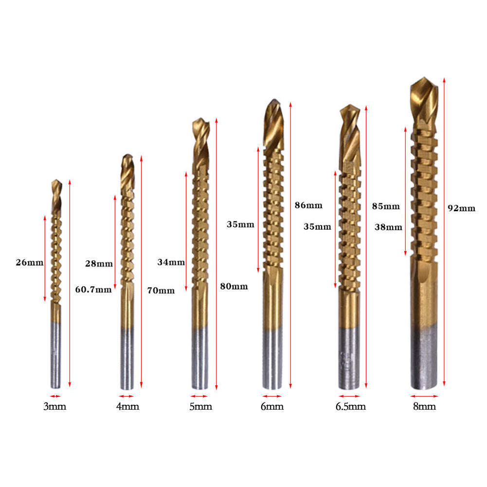 BROCAS DE CORTE x 6 unidades