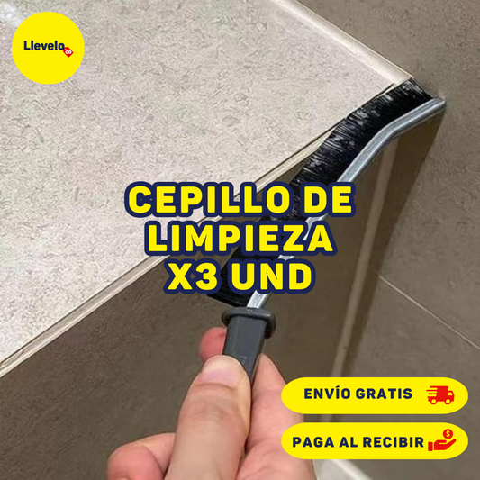 CEPILLO DE LIMPIEZA X 3 UNIDADES